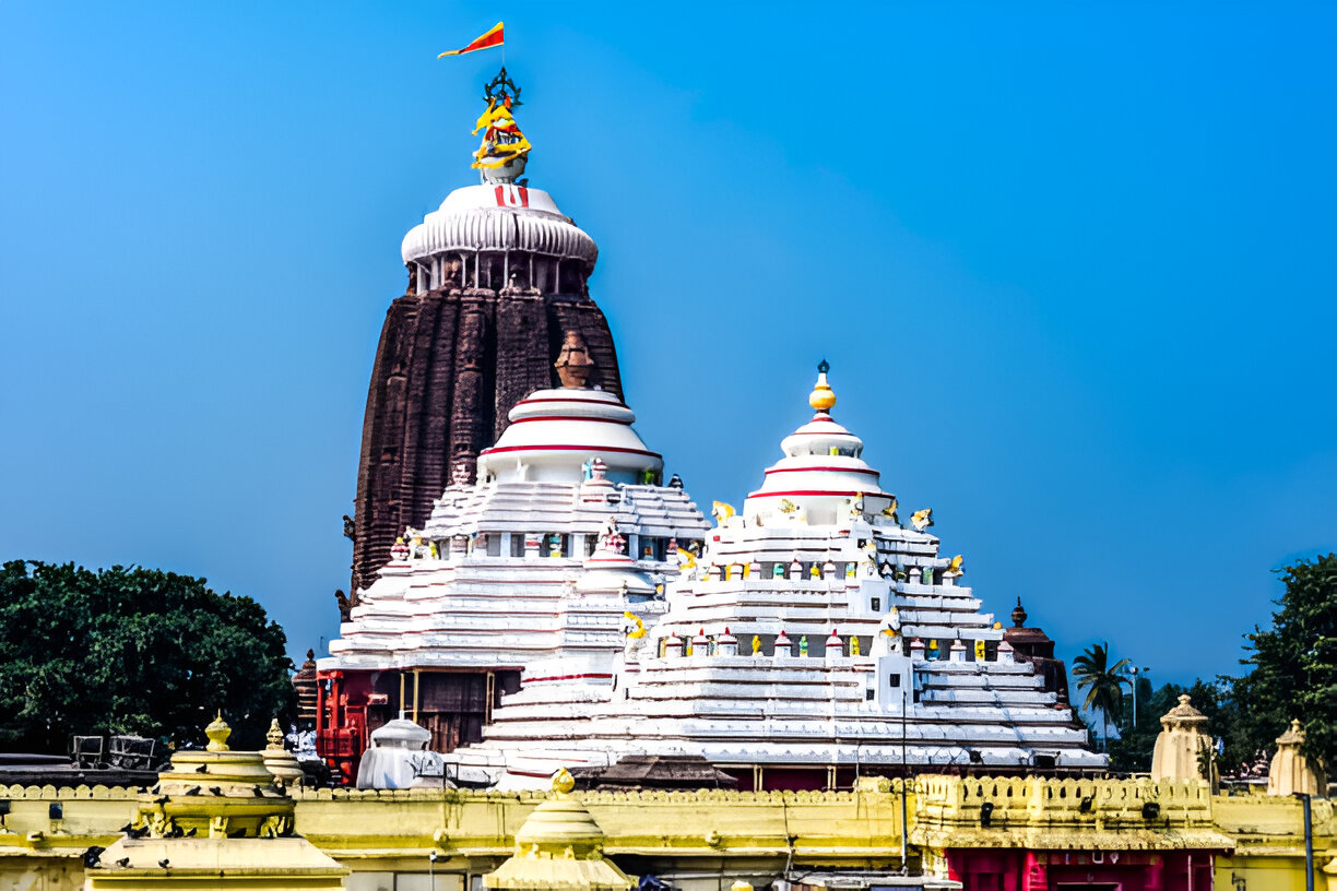 Ancient temple architecture with detailed carvings

